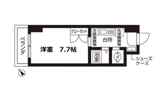 ローズウッド・ハイツ門前仲町の物件間取画像